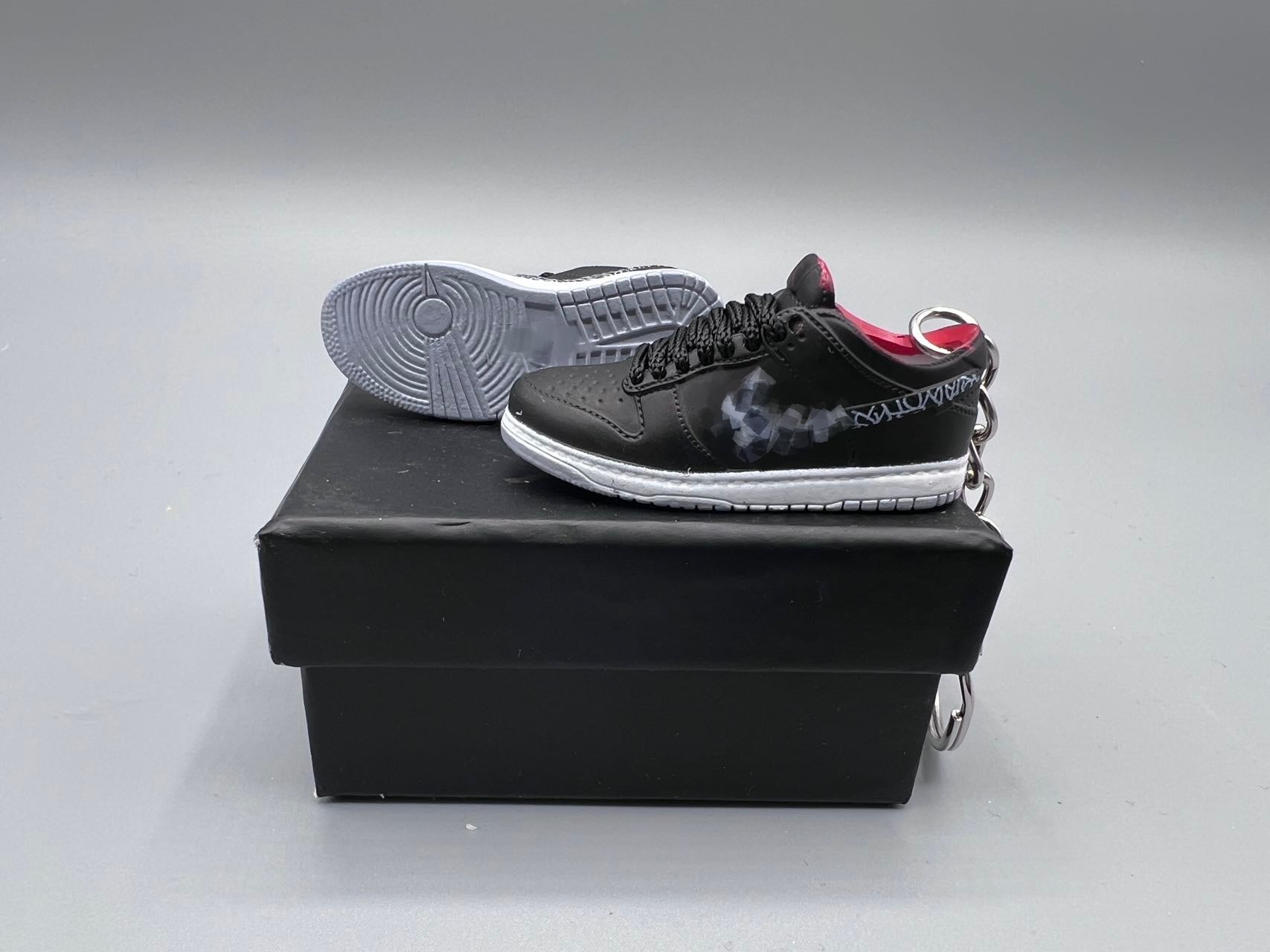 1:6 Scale Mini Sneaker – "Bomb Black"