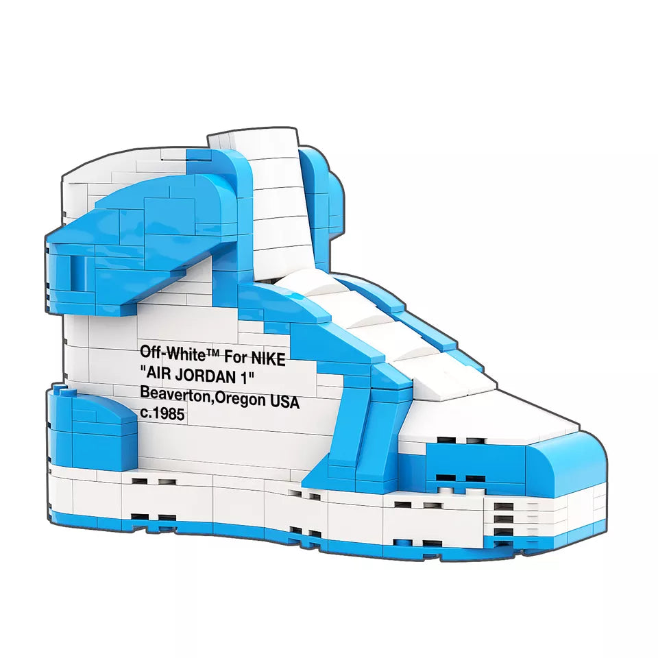 【Off-White UNC】Jordan 1 Bricks/Building Blocks/None Lego But Compatible image 2