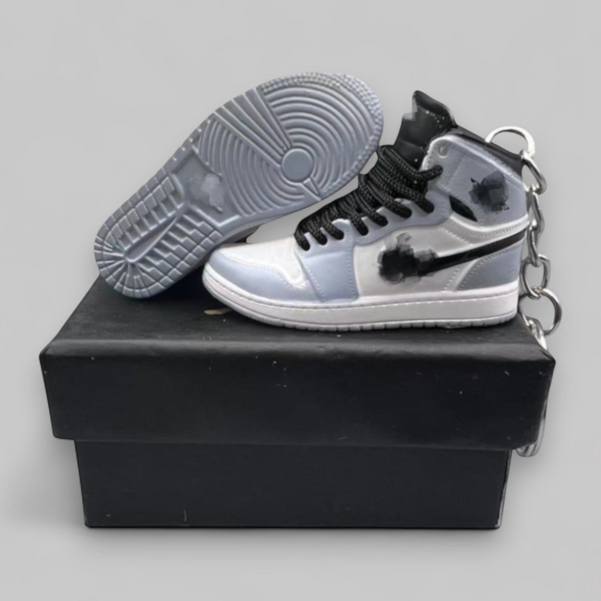 1:6 Scale Mini Sneaker – Doll Wear or Keychain - "NYC to Paris"