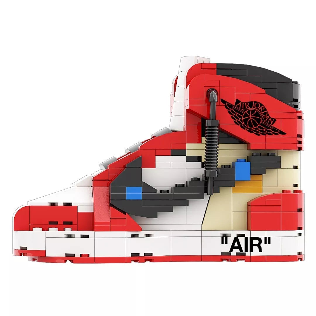 【Off-White x Chicago】AJ1 Bricks/Building Blocks/None Lego But Compatible image 0
