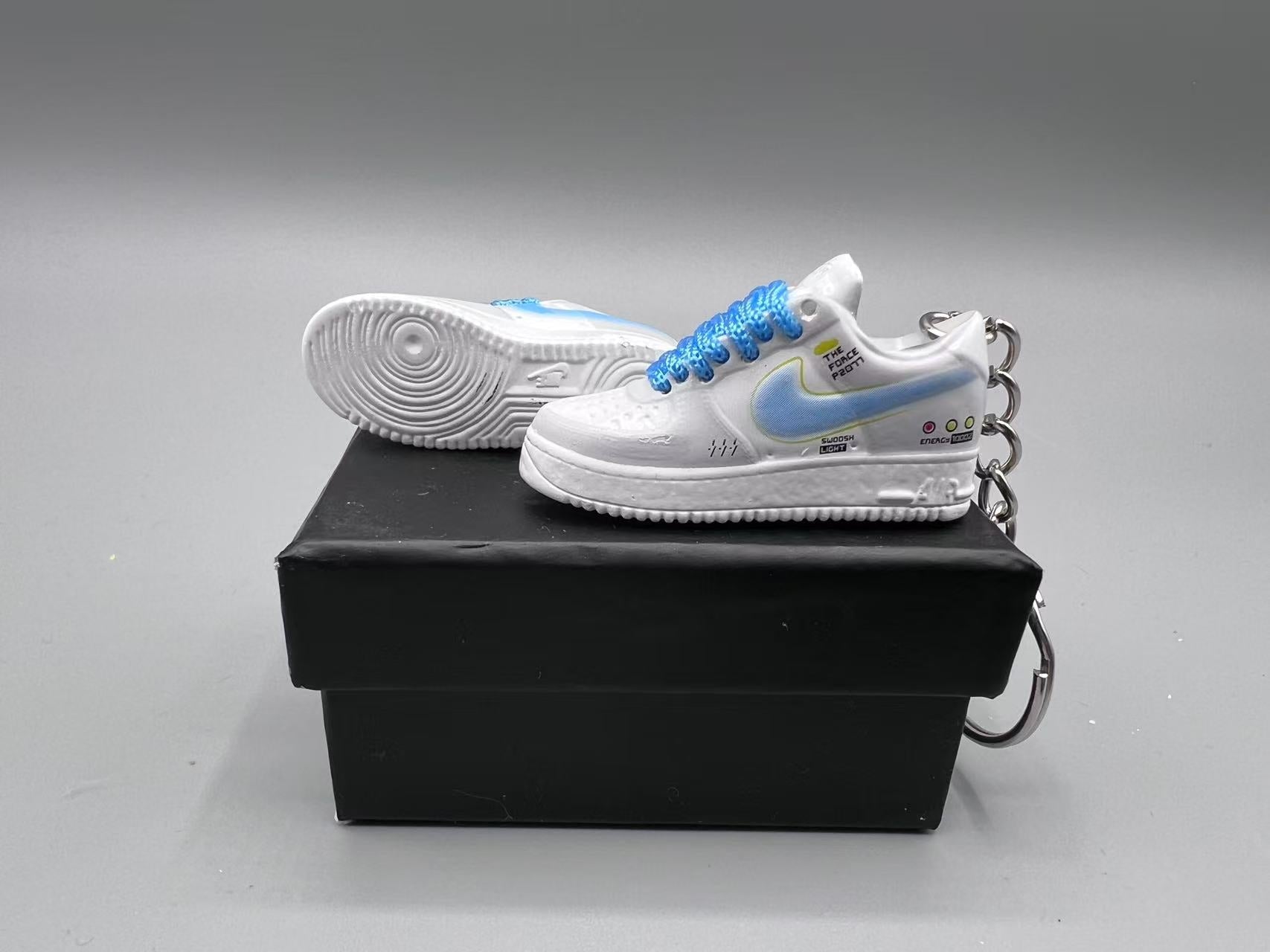 1:6 Scale Mini Sneaker – Doll Wear or Keychain - "Energy Light"