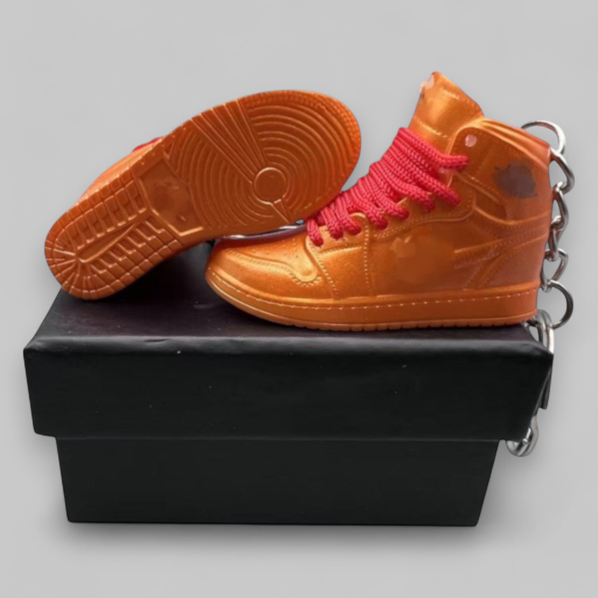 1:6 Scale Mini Sneaker – Doll Wear or Keychain - "Gold"