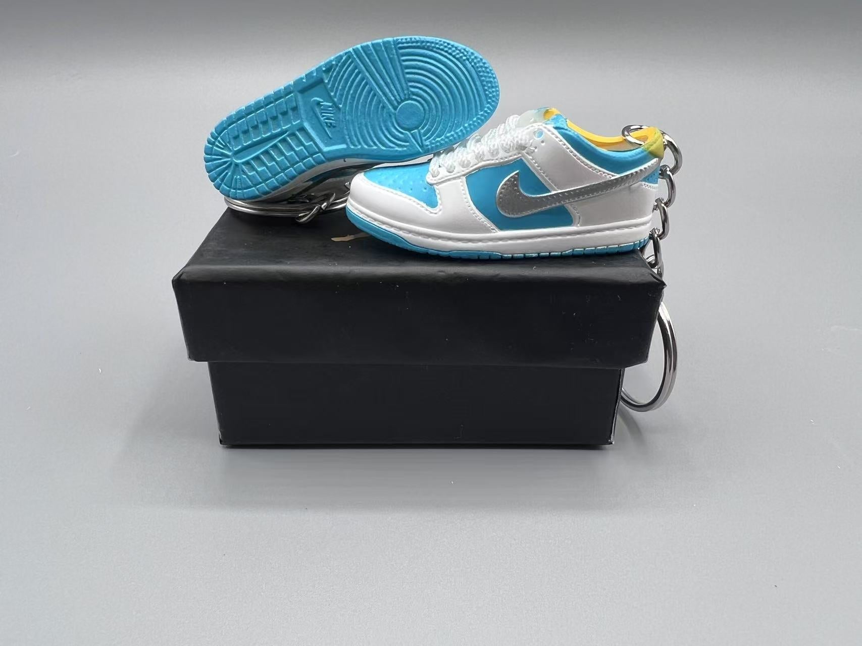 1:6 Scale Mini Sneaker – "White/Silver White"