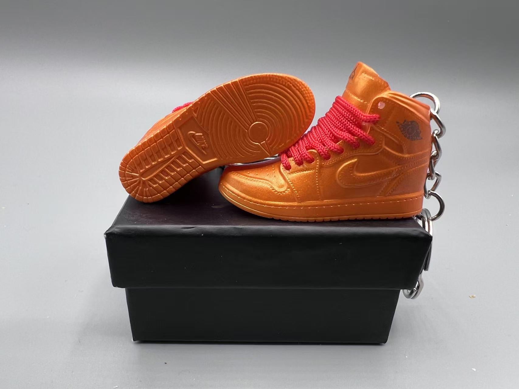 1:6 Scale Mini Sneaker – Doll Wear or Keychain - "Gold"