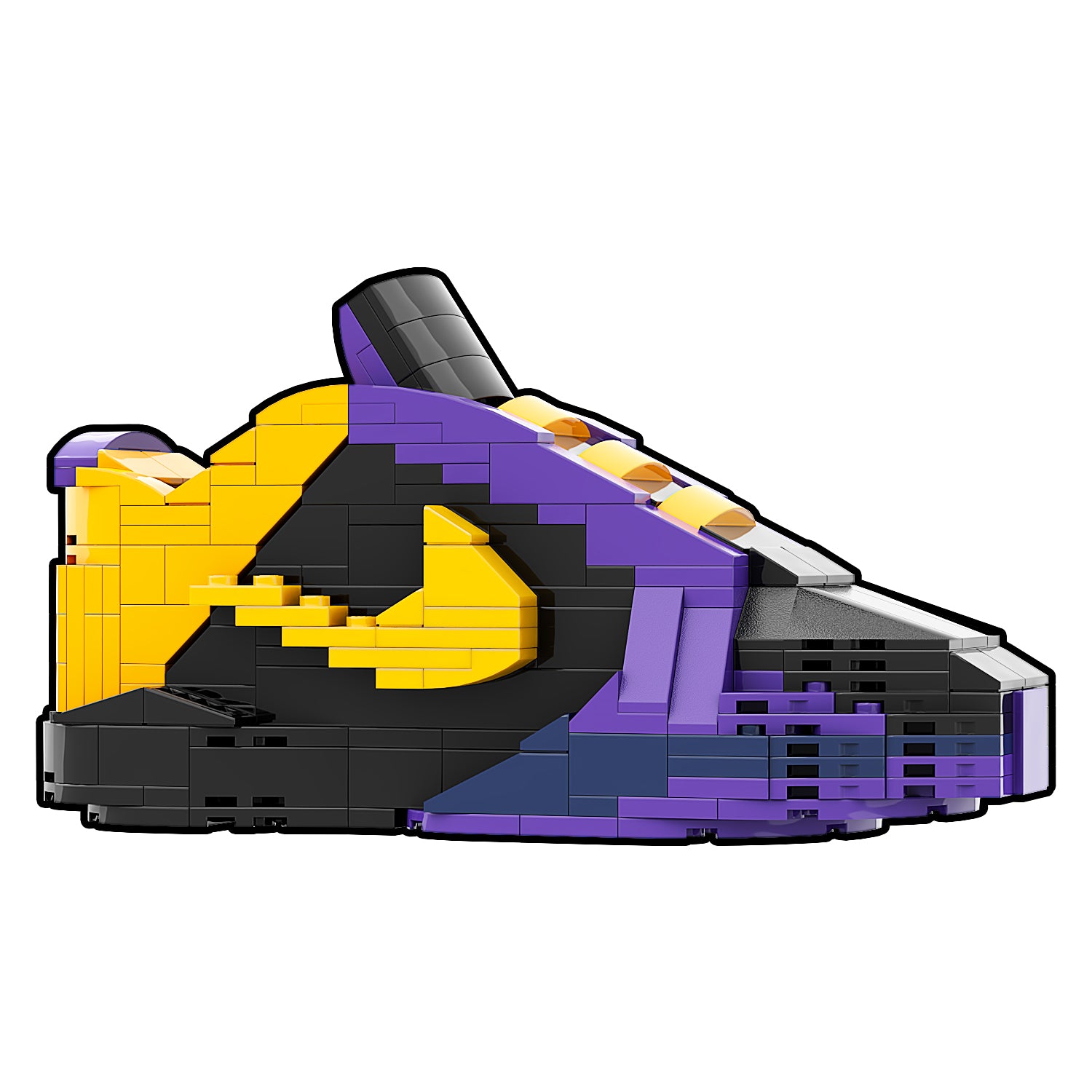 "LAKERS" Inspired Kobe 5 Bricks / Building Blocks Set