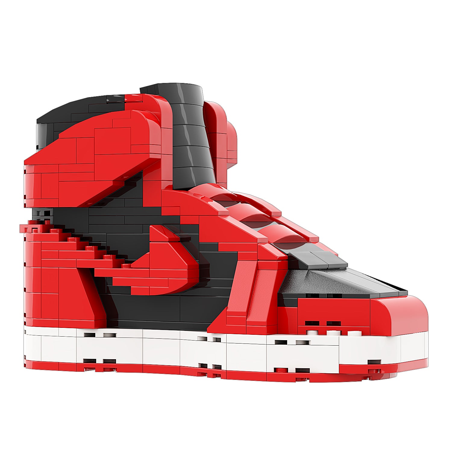 "85 OG Varsity Red" Inspired Air Jordan 1 Bricks / Building Blocks Set