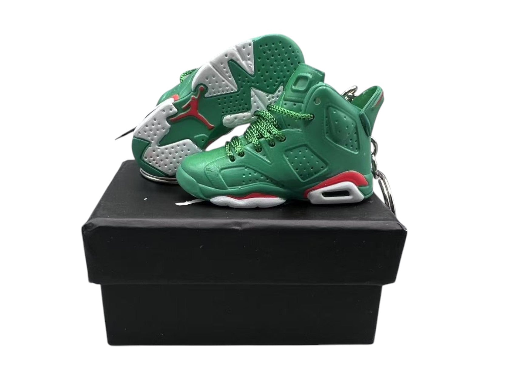 【Green Suede Gatorade】Air Jordan 6 Shoe Keychain image 0