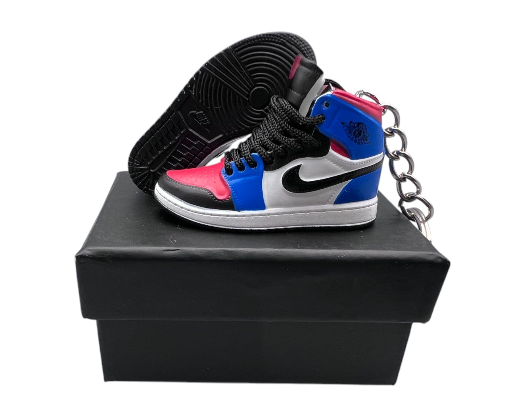 "Top 3" AJ1 3D Mini Sneakers-1/6 Scaled Shoes/ Keychains.