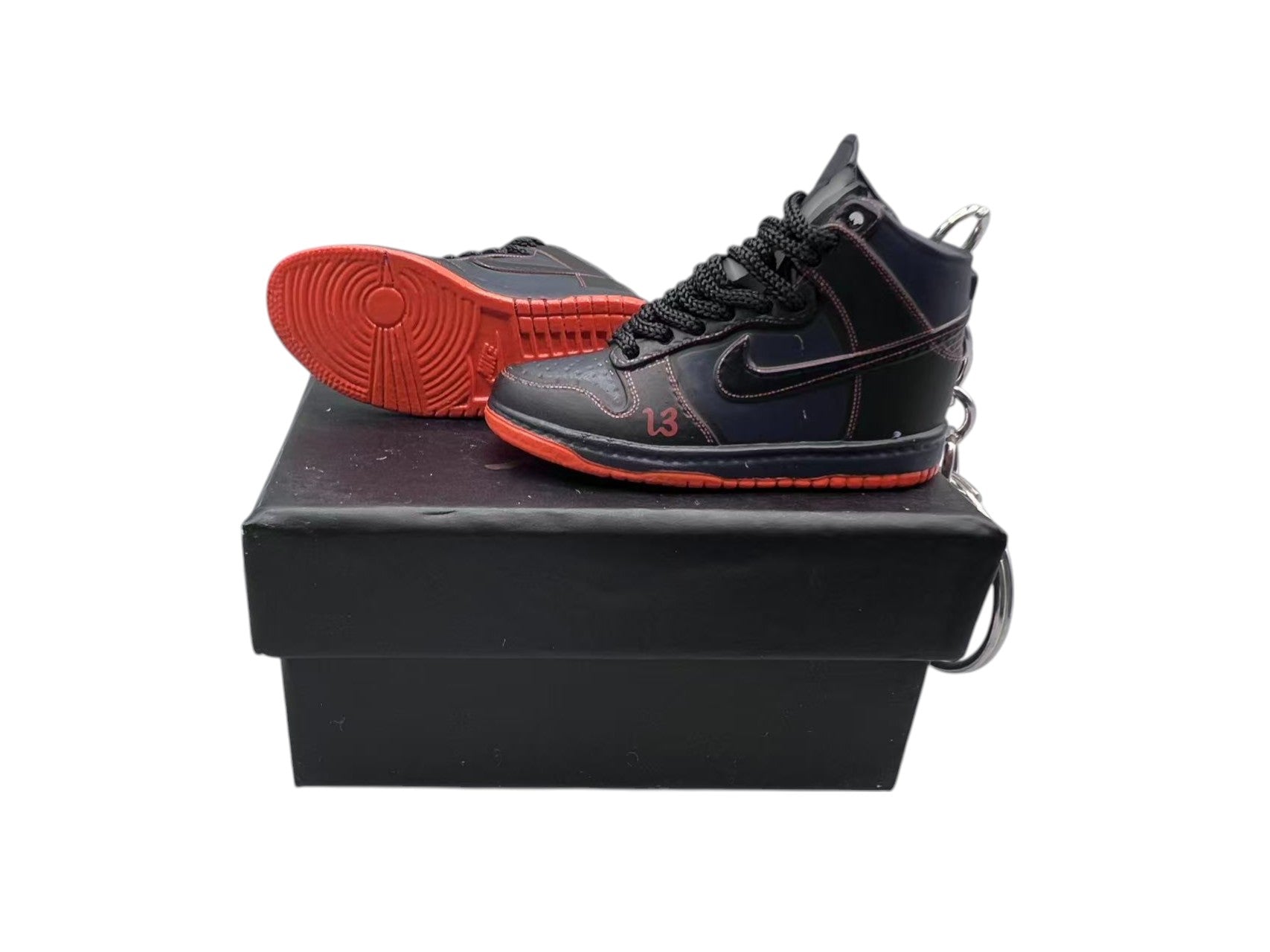 【Unlucky】SB Dunk High Sneaker Keychain image 0