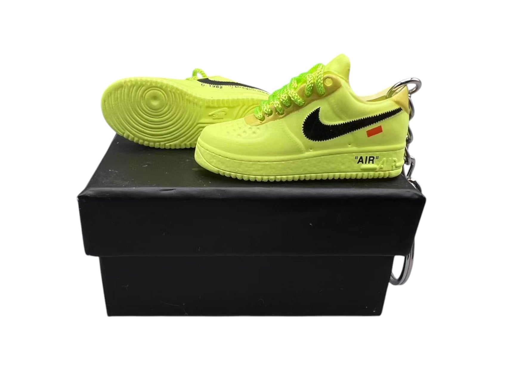 【Off-White Volt】Air Force 1 Shoe Keychain image 0