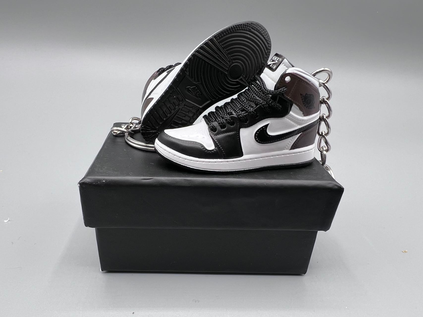 1:6 Scale Mini Sneaker – Doll Wear or Keychain - "Dark Mocha"