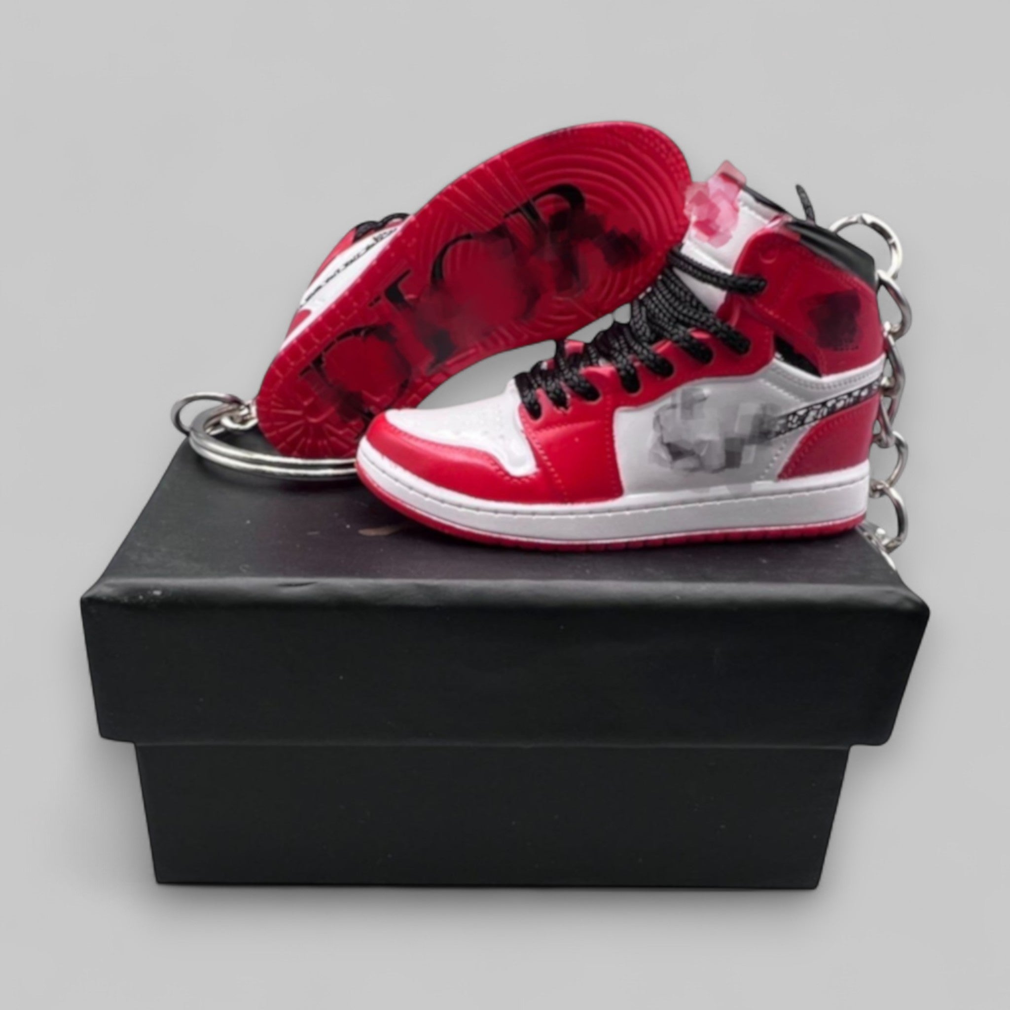 1:6 Scale Mini Sneaker – Doll Wear or Keychain - "Designer Chicago"