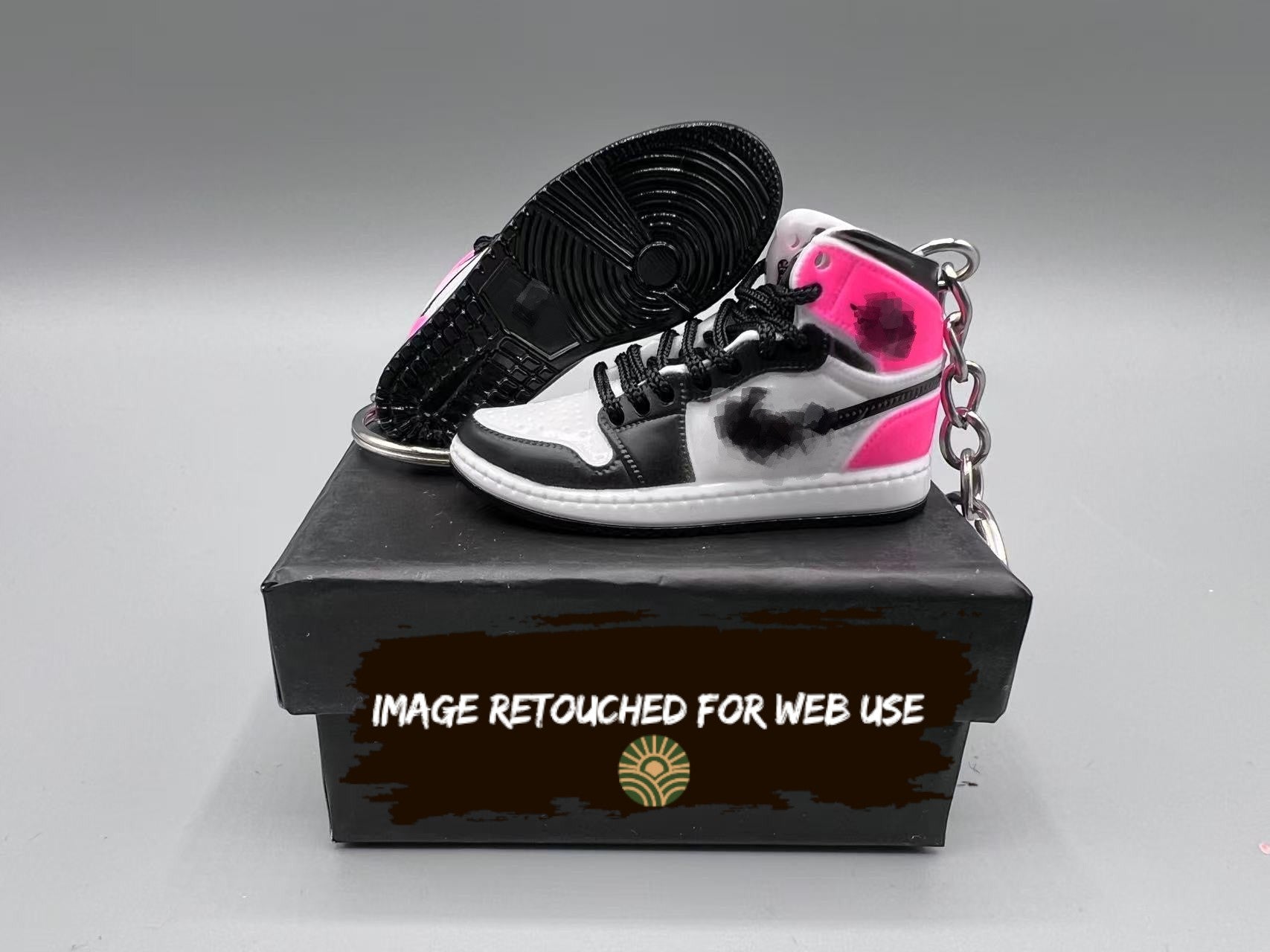 1:6 Scale Mini Sneaker – "Hot Pink"
