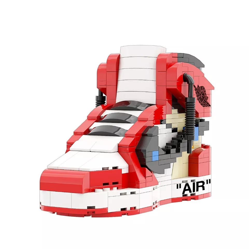 【Off-White x Chicago】AJ1 Bricks/Building Blocks/None Lego But Compatible image 7