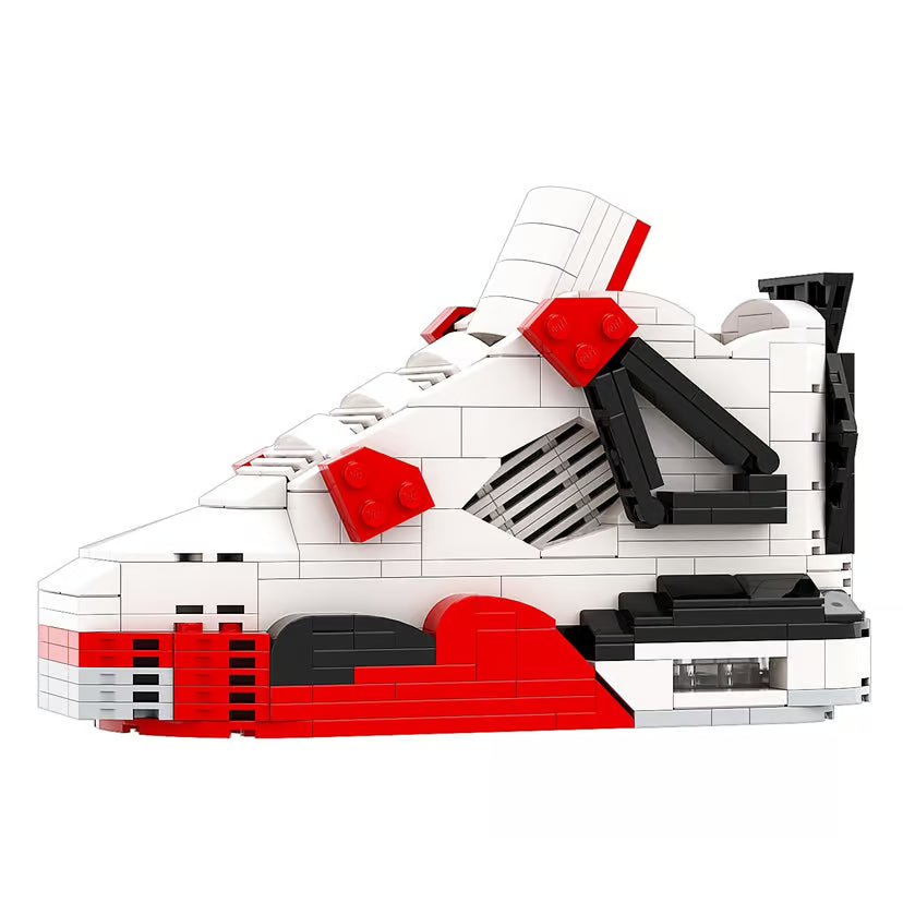 【Fire Red】Jordan 4 Bricks/Building Blocks/Lego image 1