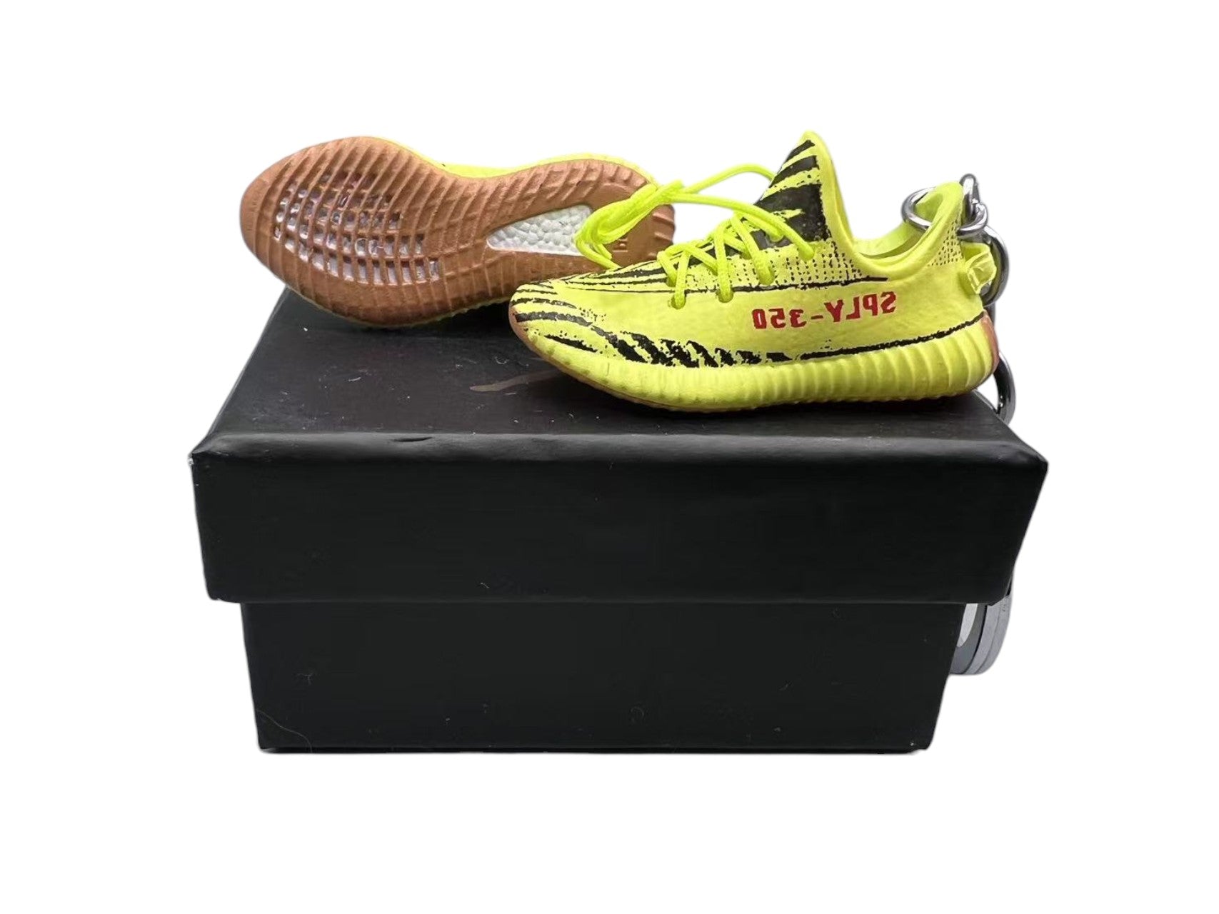 【Semi Frozen Yellow】YZY Shoe keychain image 0