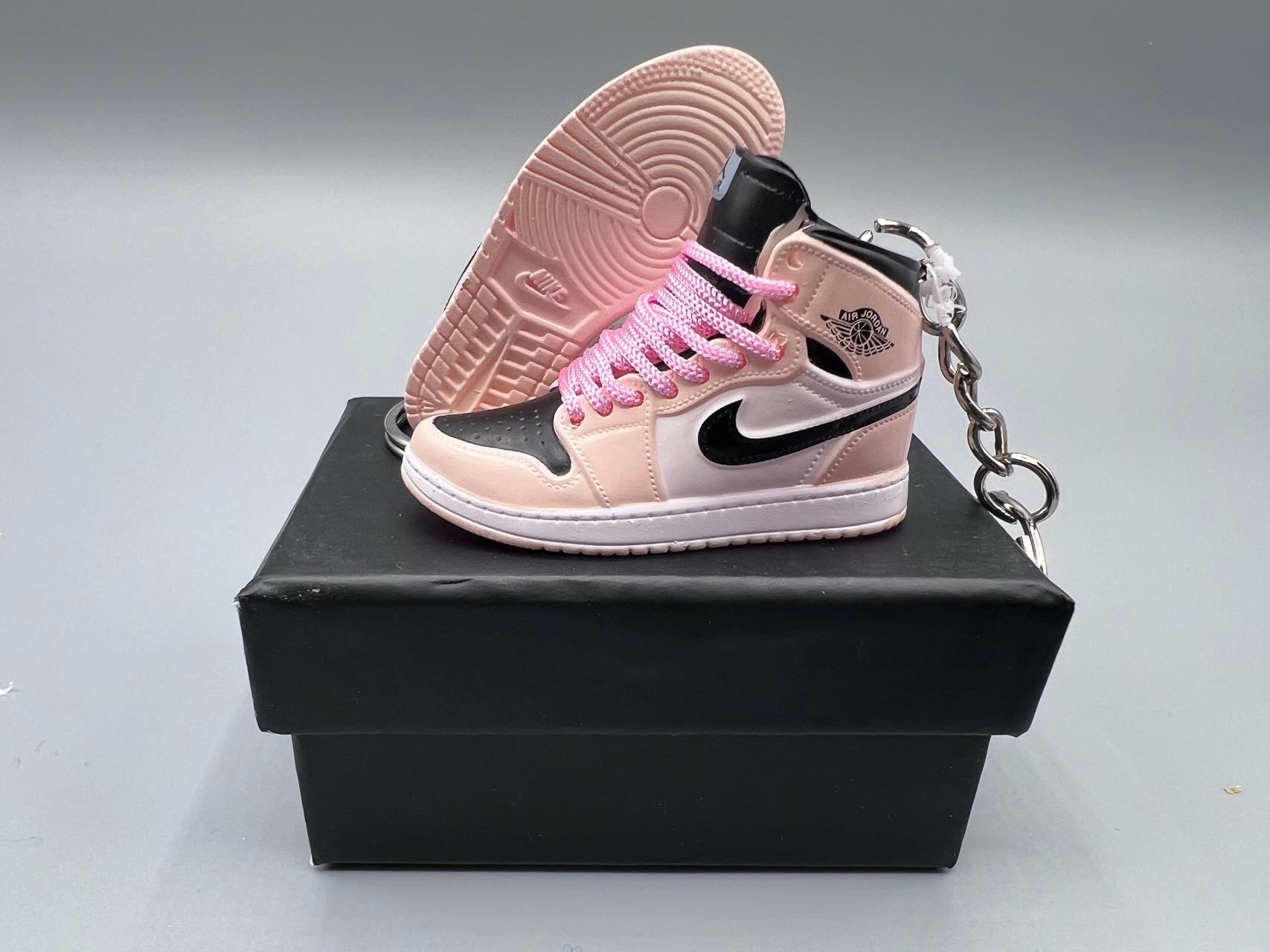 1:6 Scale Mini Sneaker – Doll Wear or Keychain - "Barely Orange"