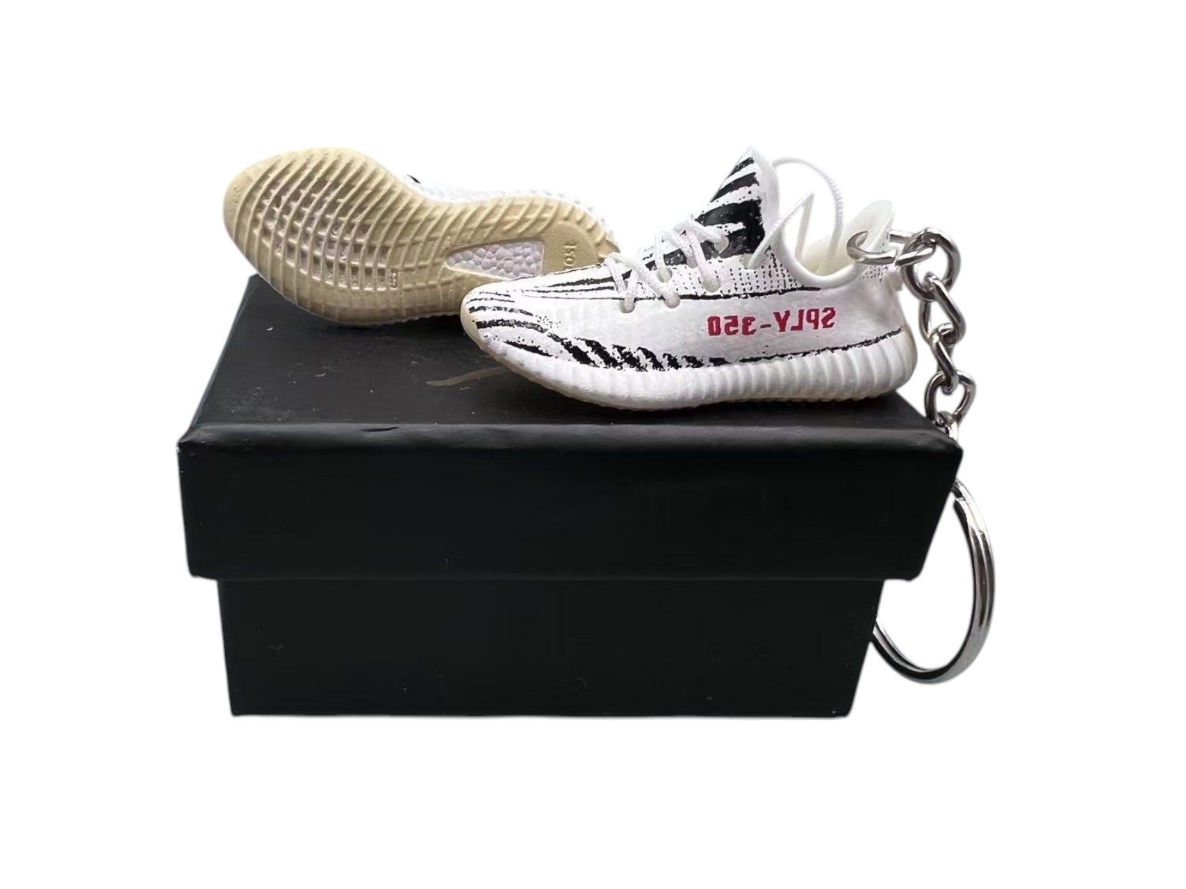 【Zebra】YZY Shoe Keychain image 0
