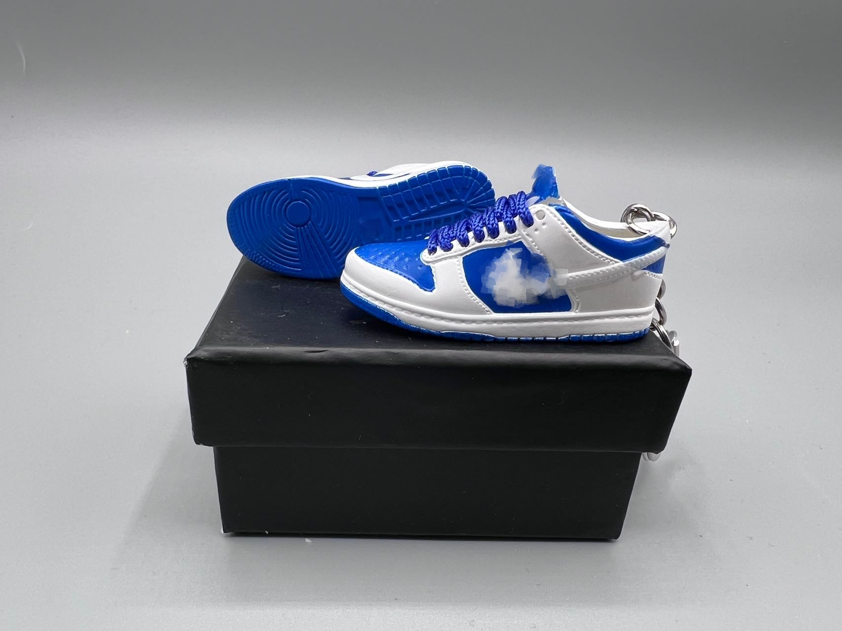 1:6 Scale Mini Sneaker – "Blue/White"