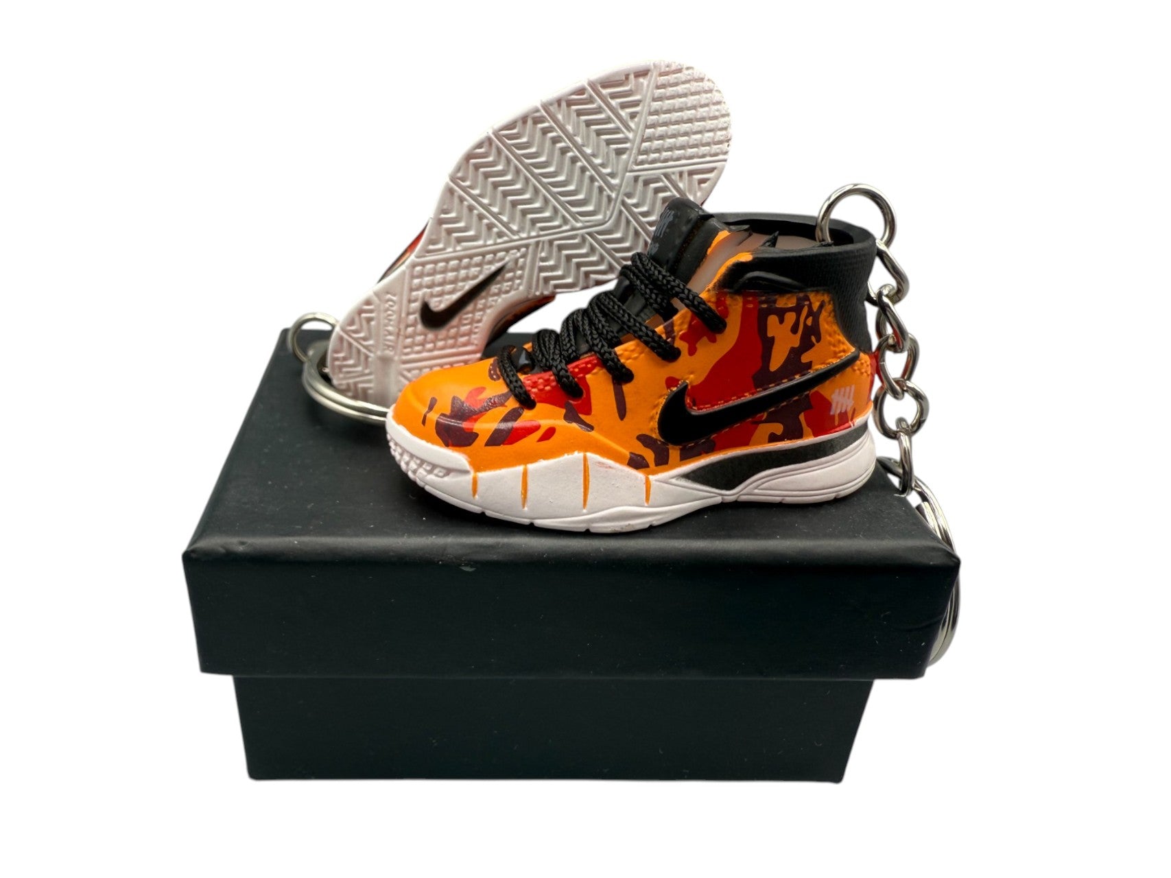 【Undefeated Orange Camo】Kobe 1 Protro Sneaker Keychain image 0