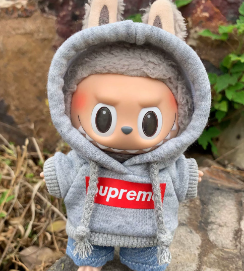 Street Style Hoodie Popmart Labubu Clothes image 0