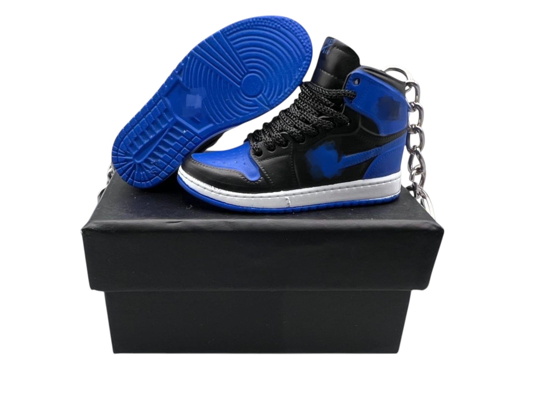 J1 Royal Blue Inspired Custom Sneaker Bricks Collectible Artist Edition Building Block Kit