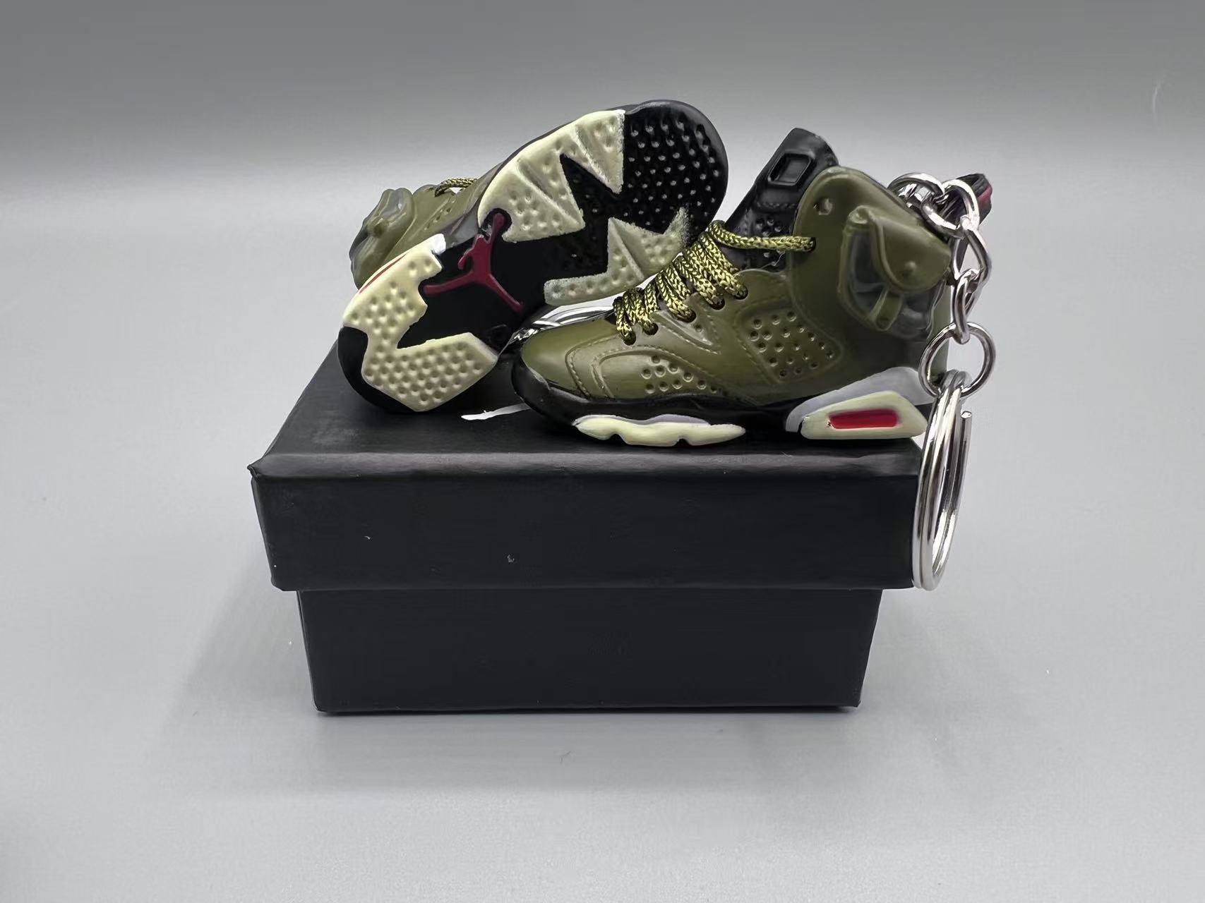 Artist Edition: AJ6 TS Olive Green Sneaker Bricks