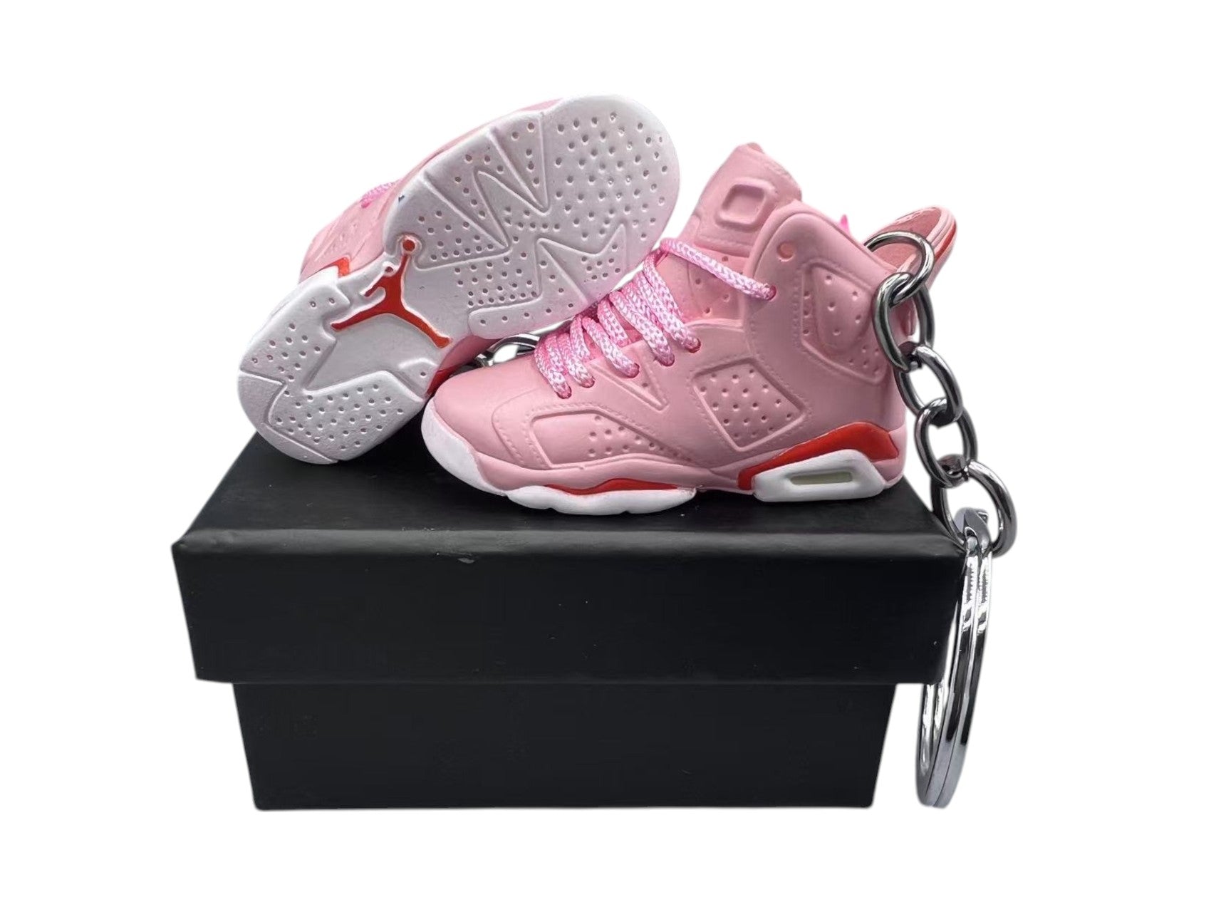 【Aleali May】Air Jordan 6 Shoe Keychain image 0