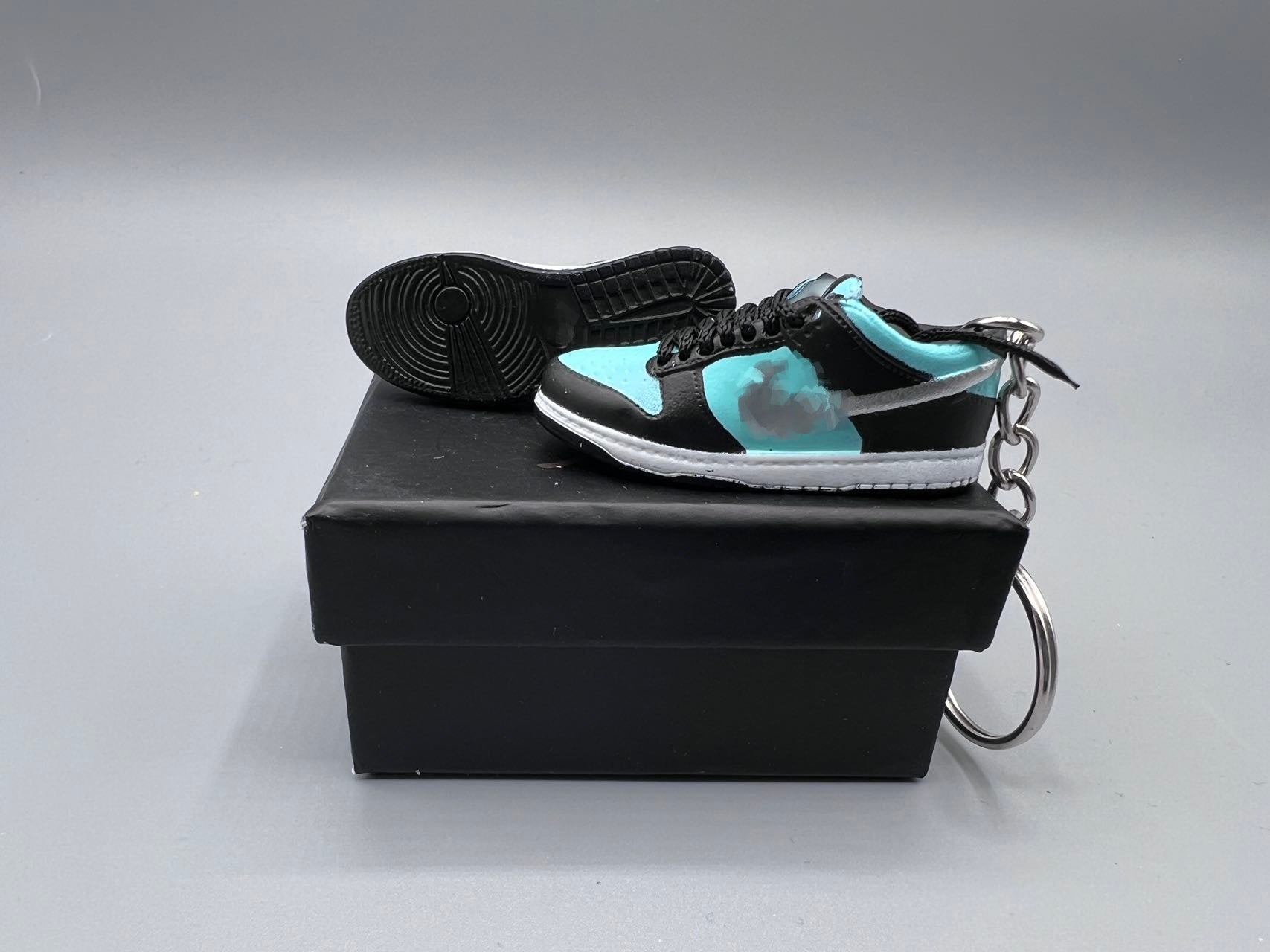 1:6 Scale Mini Sneaker – "Aqua Pop Street"