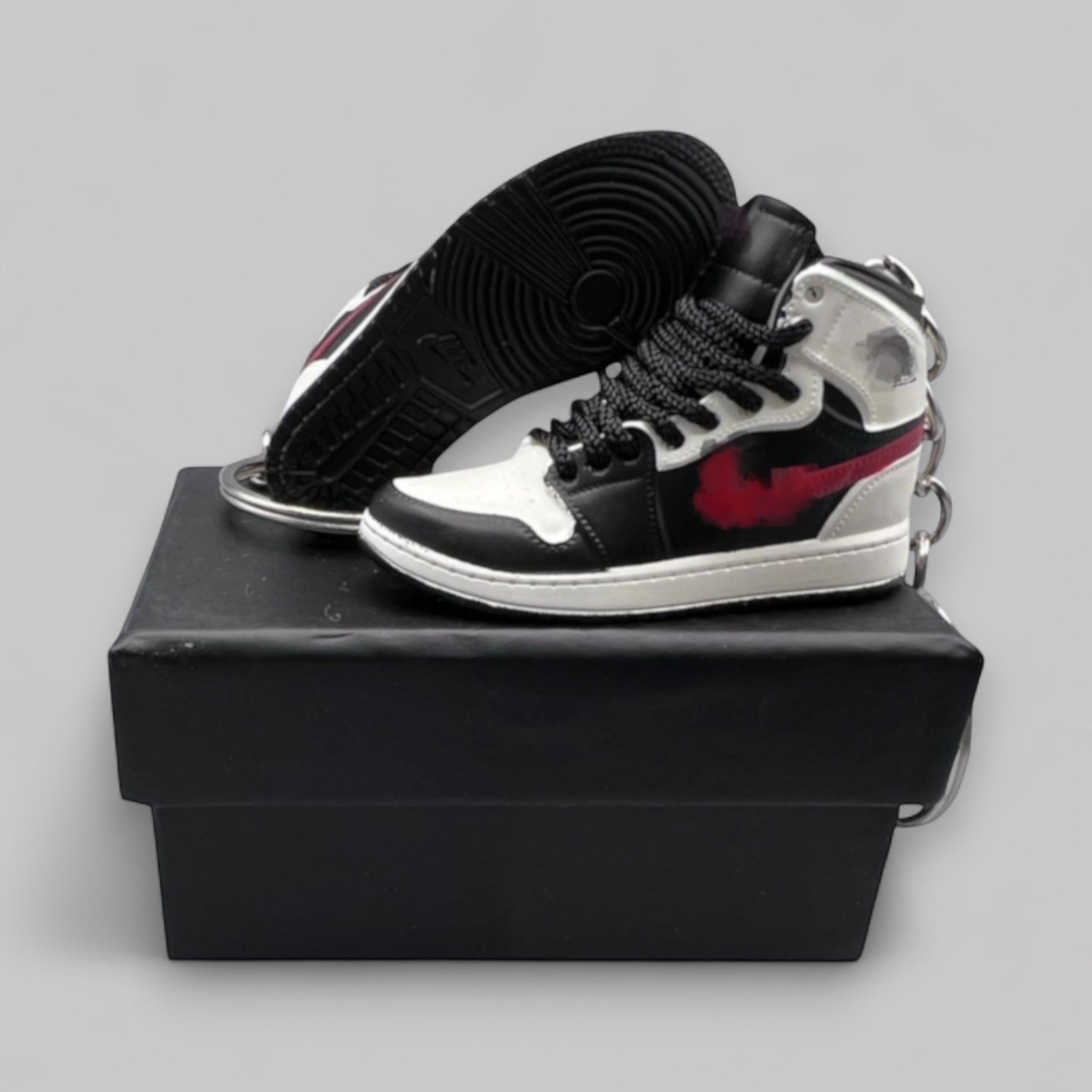 1:6 Scale Mini Sneaker – Doll Wear or Keychain - "Chile Red"