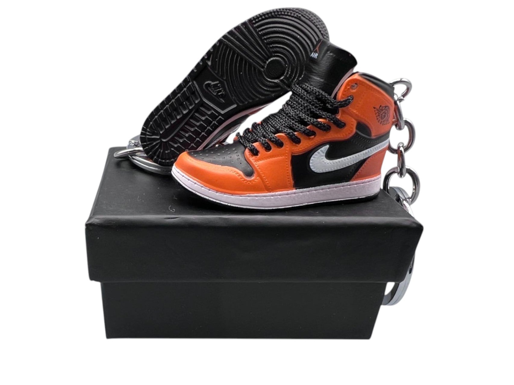 【Black Cone】Jordan 1 Shoe Keychain image 0