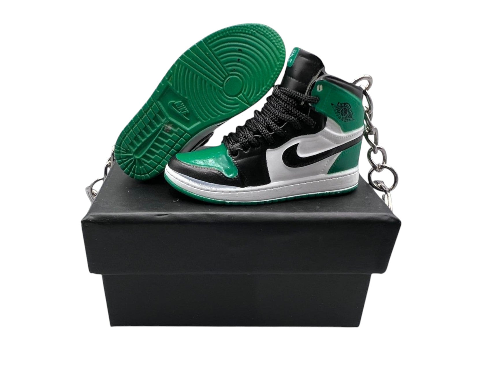 【Pine Green】Jordan 1 Shoe Keychain image 0