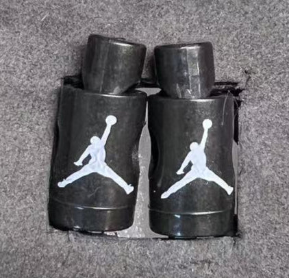 Nike VI 6 Lace Lock Black Base White Jumpman image 2