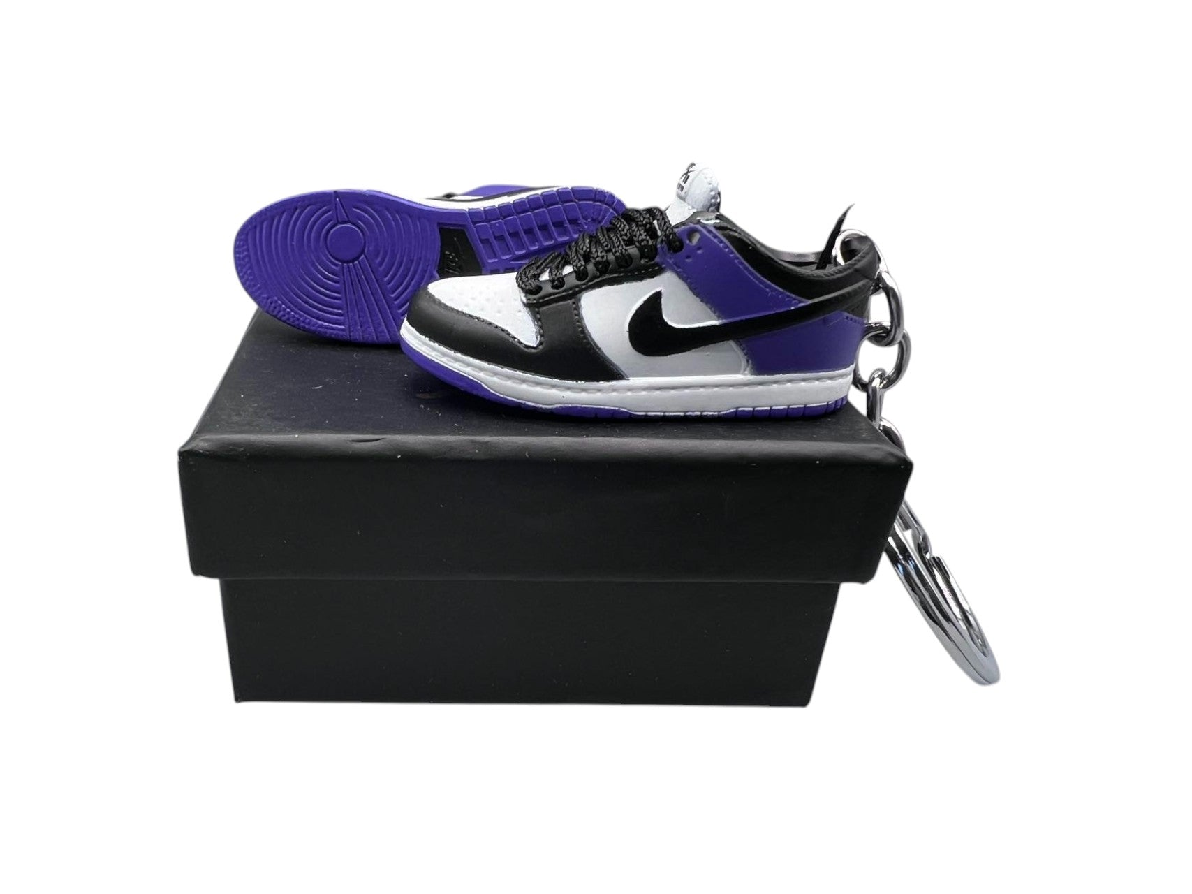 【Court Purple】SB Dunk Shoe Keychain image 0