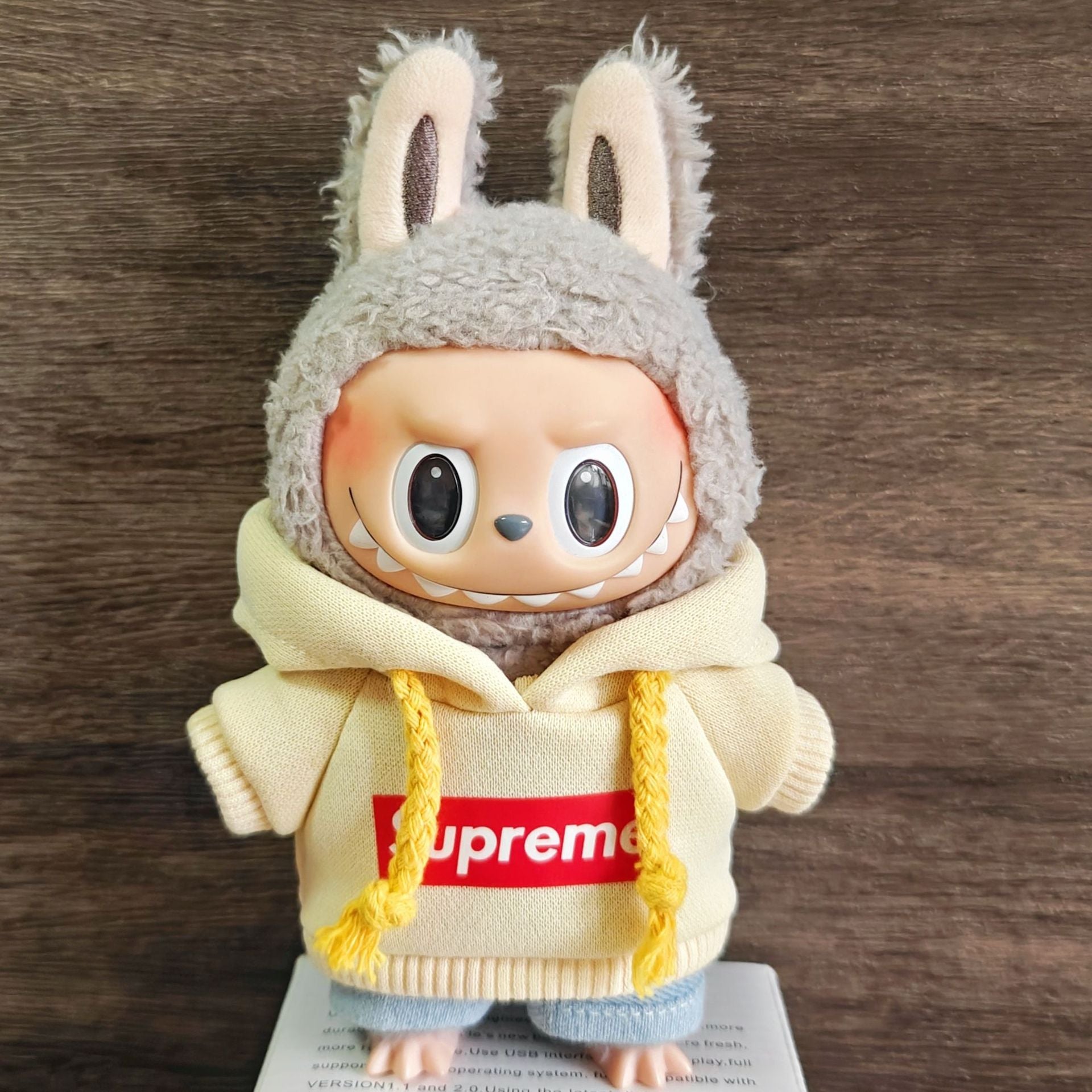 Supreme Hoodie-Popmart  Labubu Clothes image 0