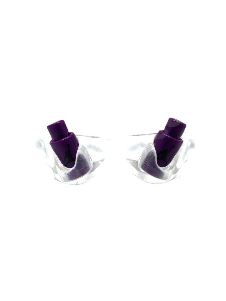 Replacement Jordan Lace Locks (Purple/Black)
