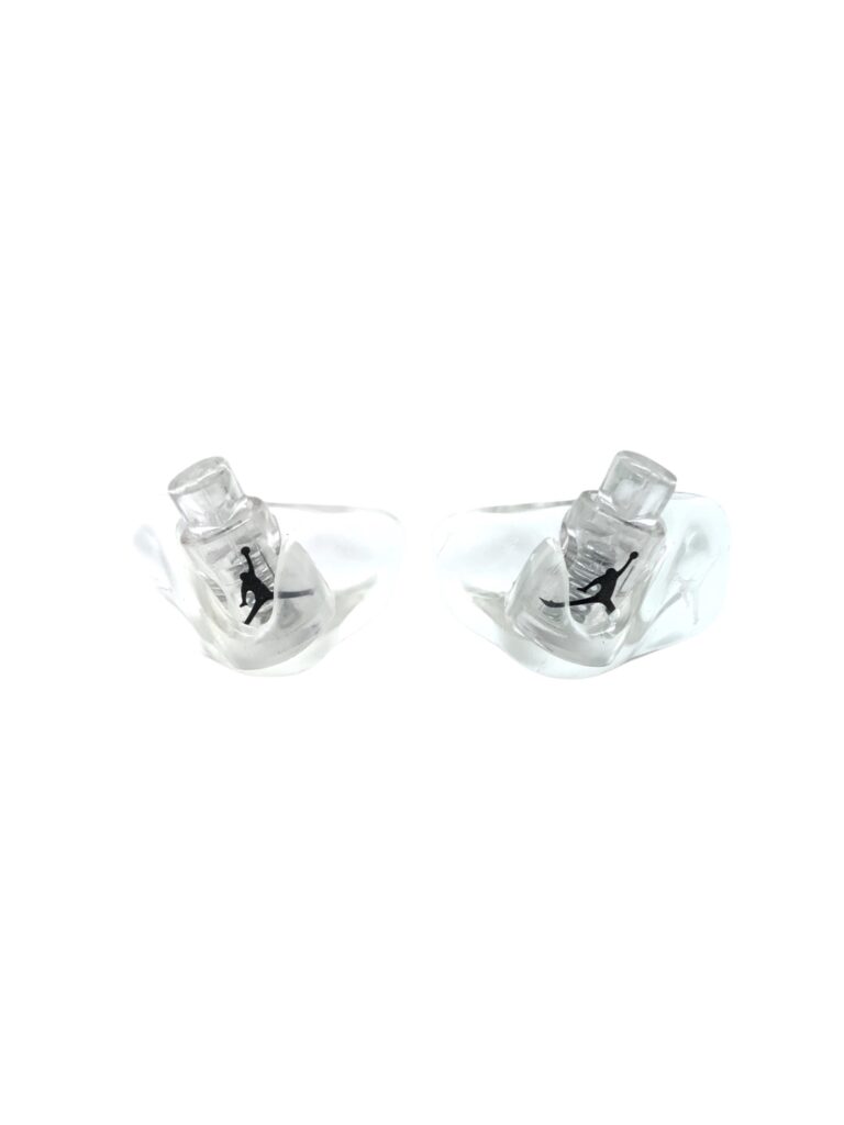 Replacement Jordan Lace Locks (Clear/Black)