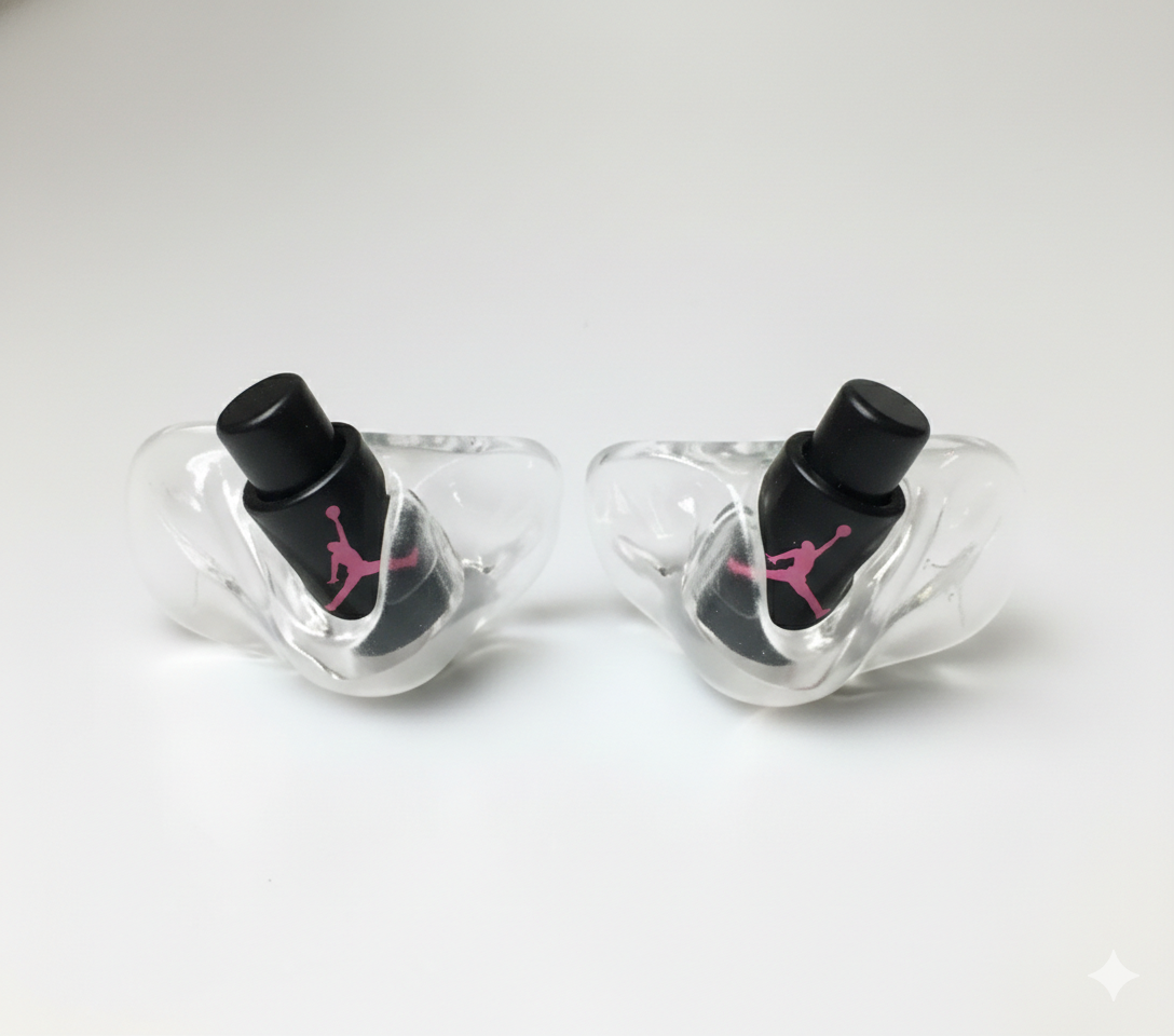 Replacement Jordan Lace Locks (Black/Pink)
