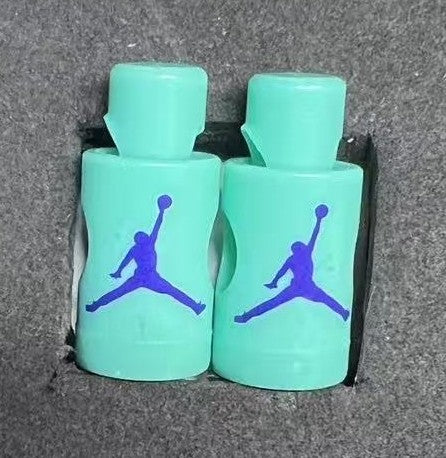 Replacement Jordan Lace Locks (Turquoise Teal/Purple)