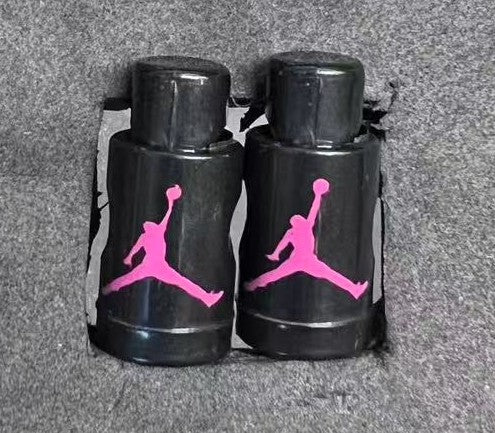 Replacement Jordan Lace Locks (Black/Pink)
