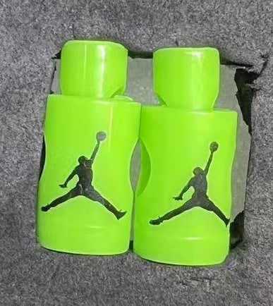 Replacement Jordan Lace Locks (Neon Green/Black)