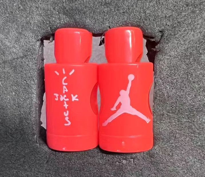 Replacement Jordan Lace Locks (Infrared/White Cactus) (Not Red)