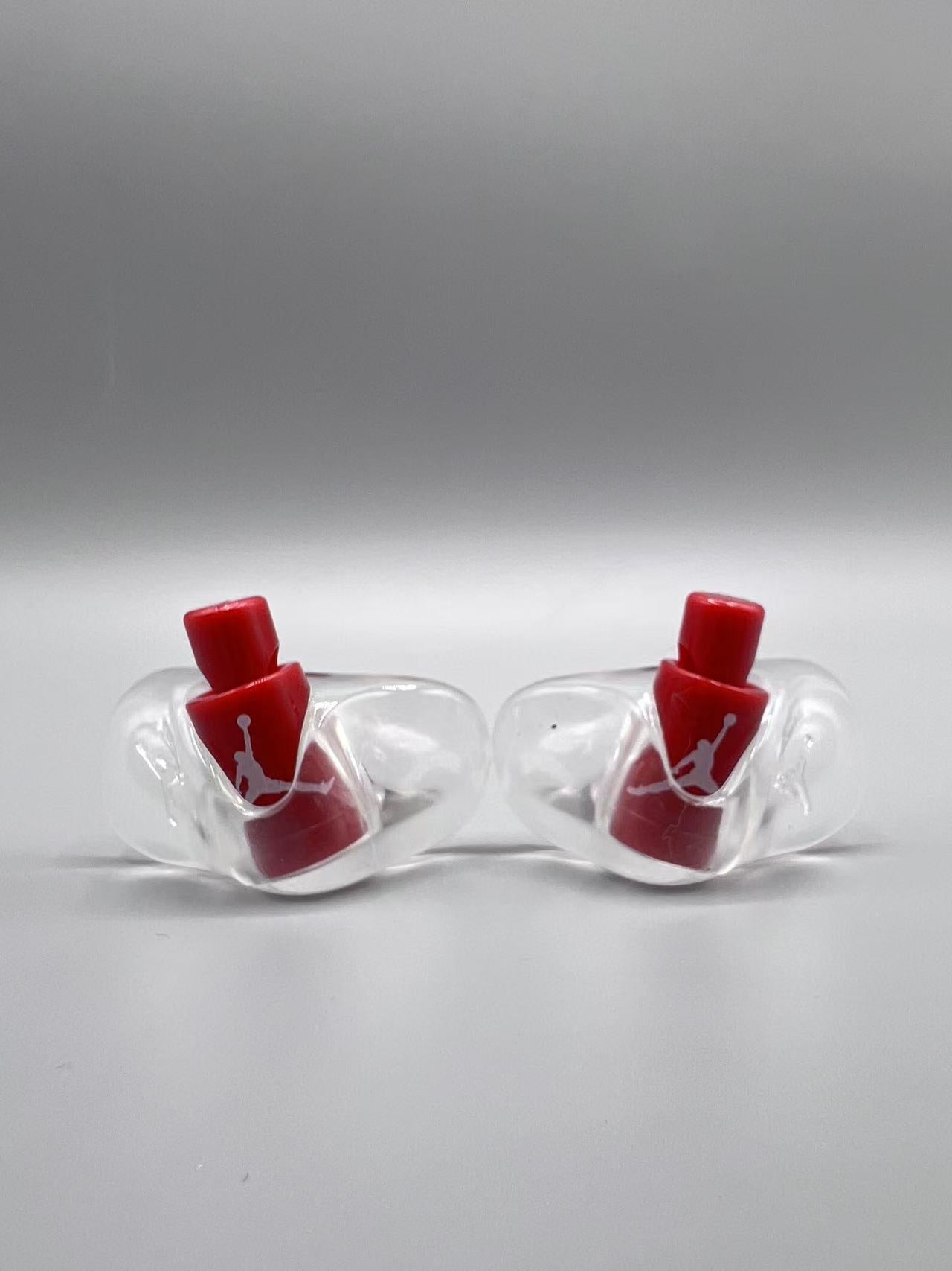 Replacement Jordan Lace Locks (Red/White)