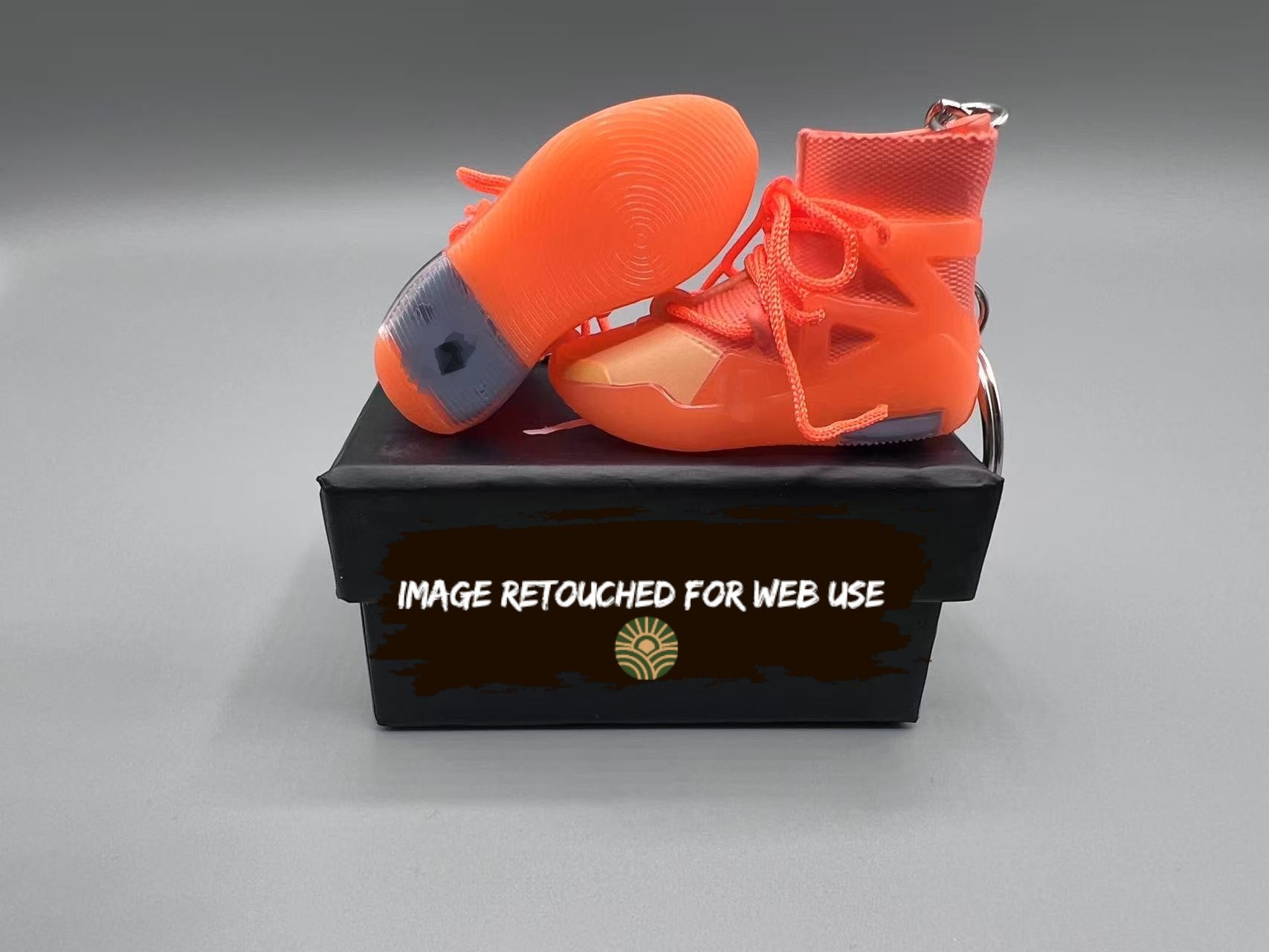 1:6 Scale Mini Sneaker – "F•O•G Orange"