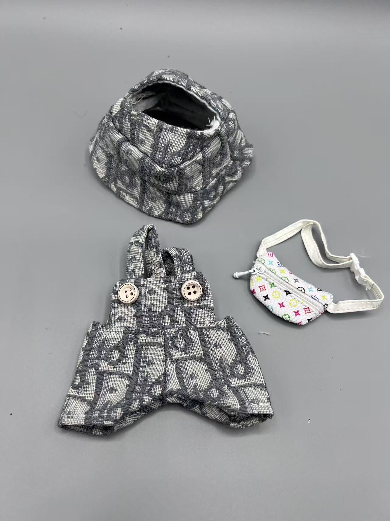 Popmart Labubu Clothes + Bag Set