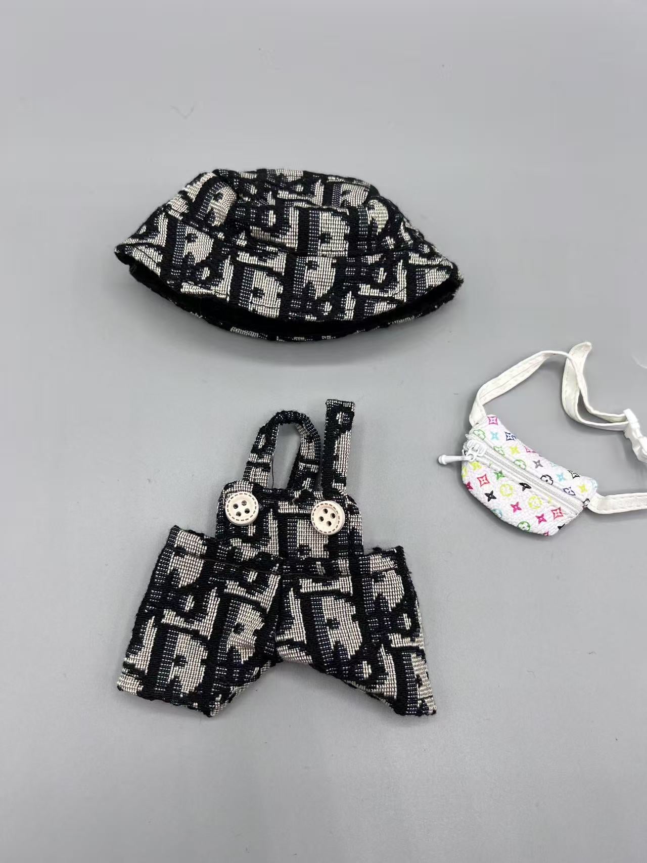 Popmart Labubu Clothes + Bag Set