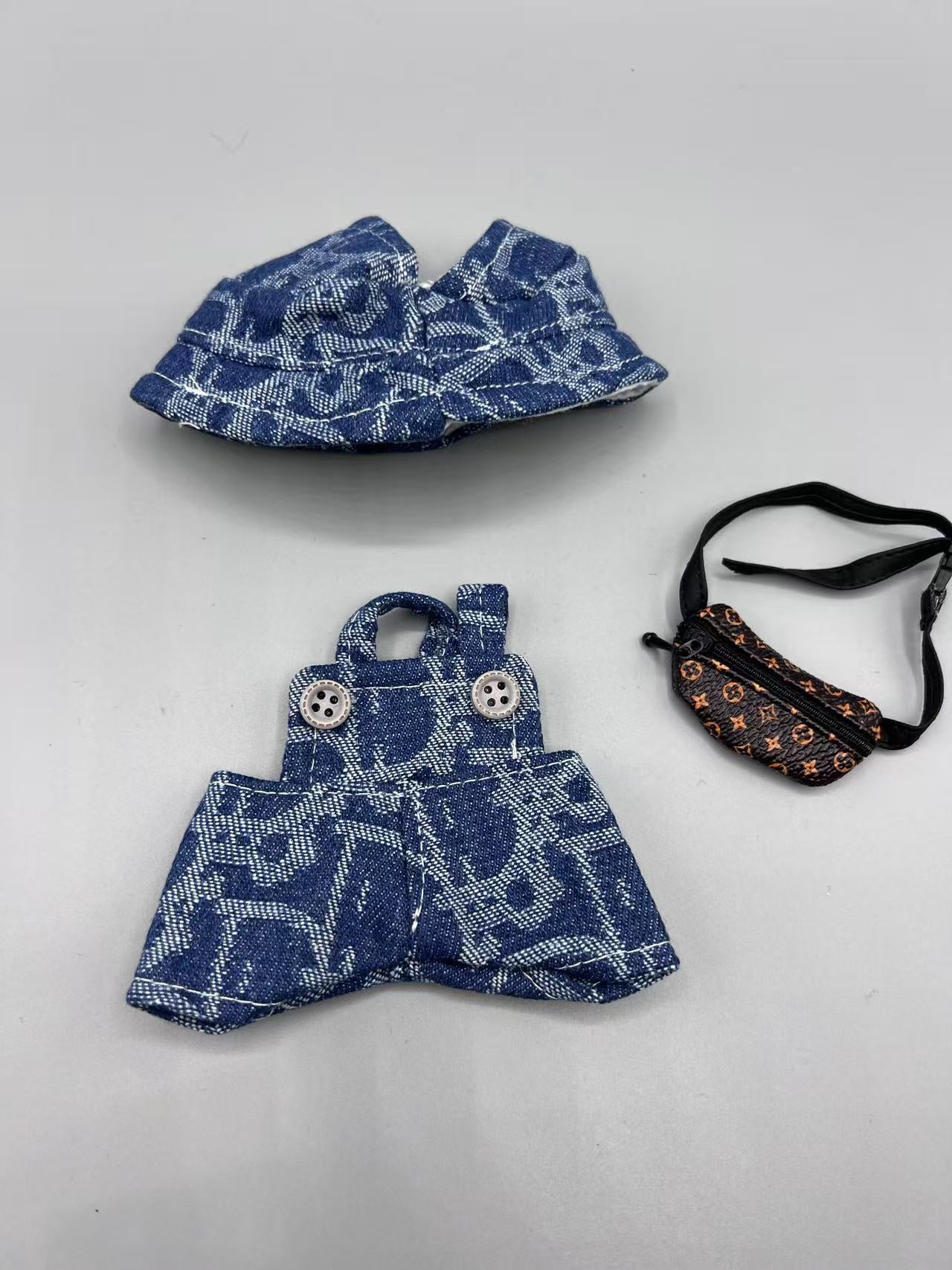 Popmart Labubu Clothes + Bag Set