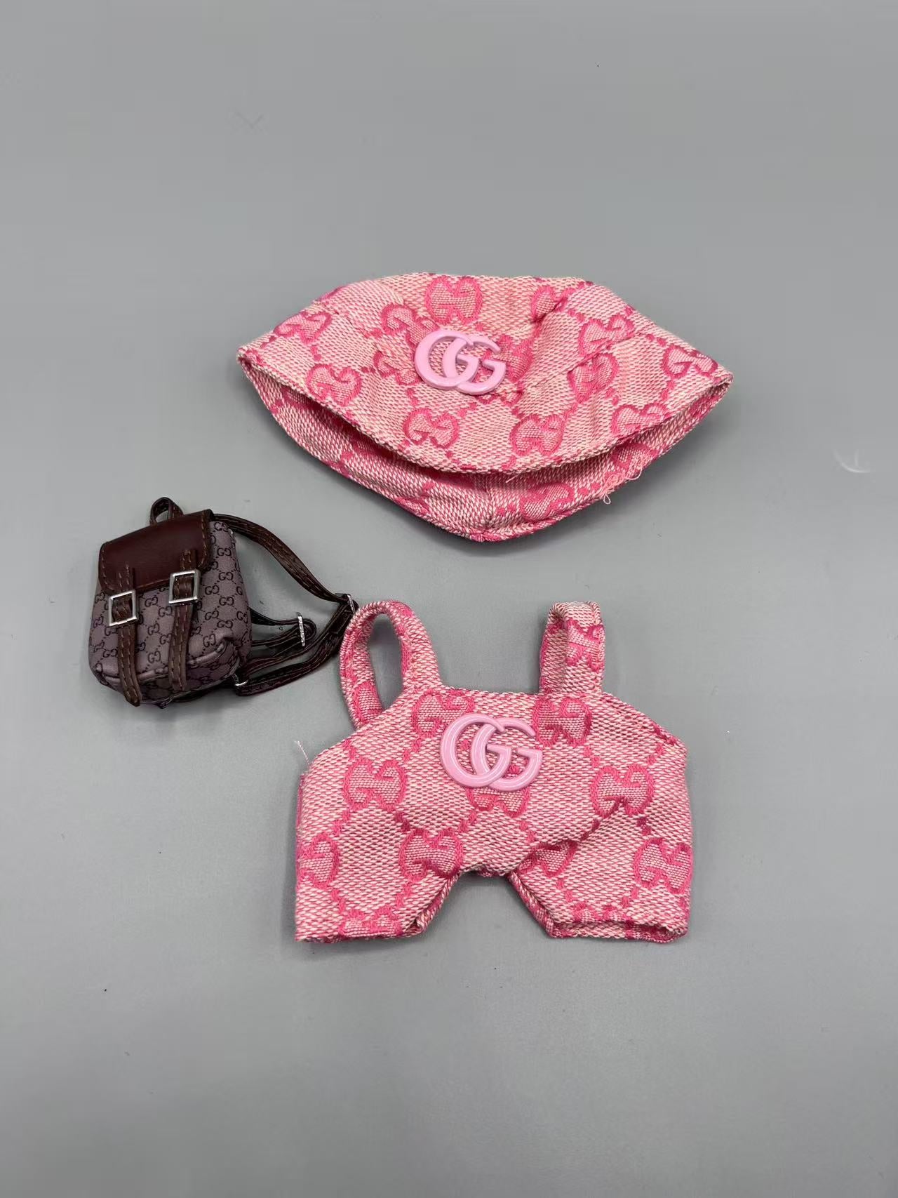 Popmart Labubu Clothes + Bag Set