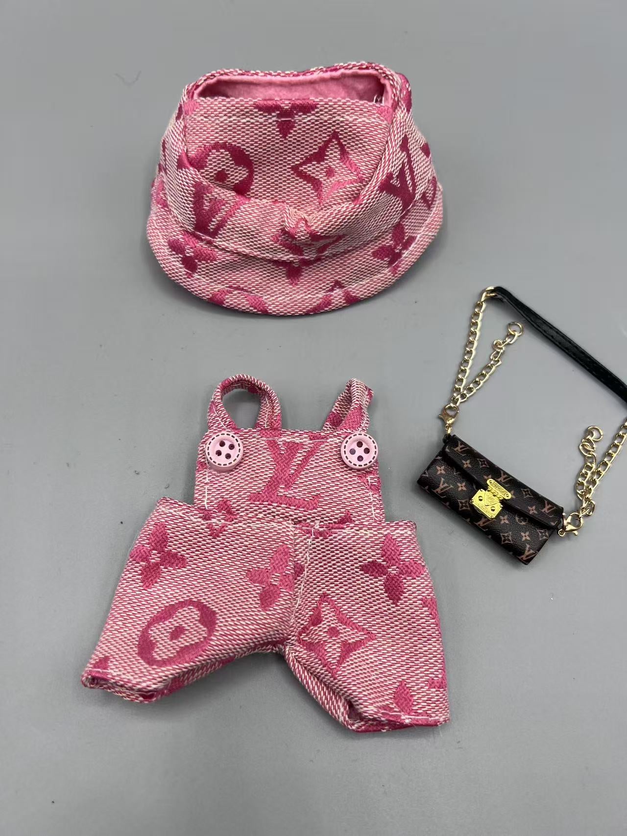 Popmart Labubu Clothes + Bag Set