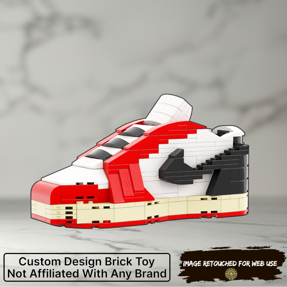 Artist Edition: AJ1 Low Trophy Room Sneaker Bricks